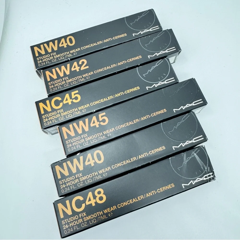 NW40 Mac Studio Fix 24 Hour Smooth Wear Concealer Deep Beige Medium Dark Skin